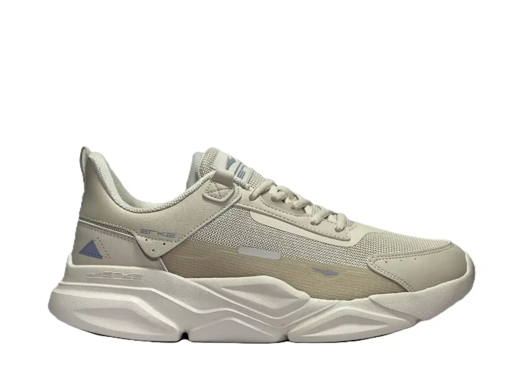 Erke Cream Cushioning Running Shoes For Men 