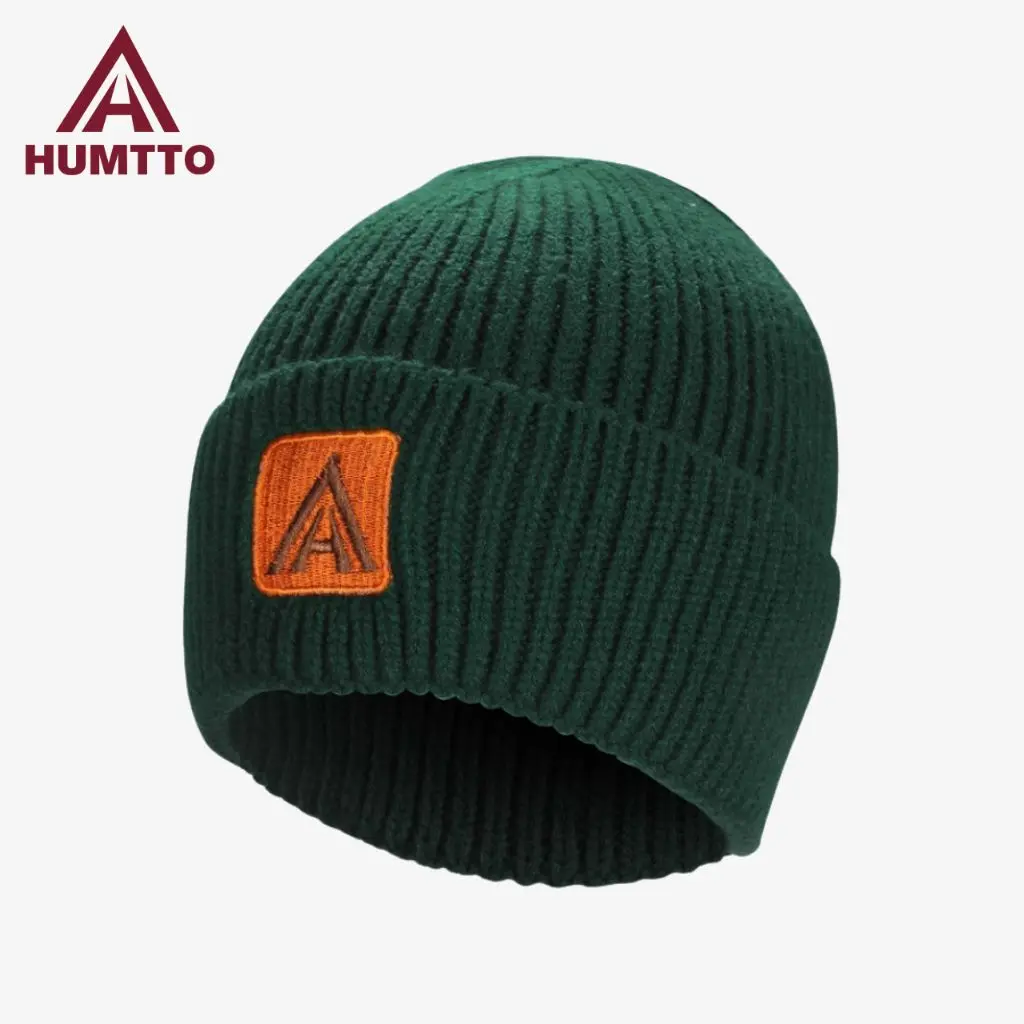 Dark Green Winter cap for Men's and women HB202121