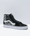 Vans Bandana Black & White Skate Shoes