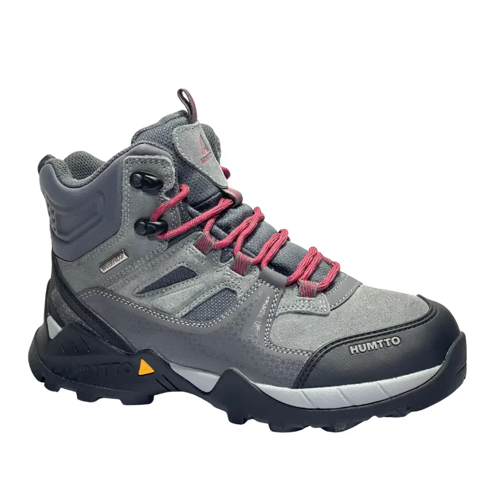 Humtto Most demanded Grey color outdoor hiking shoes  240760B