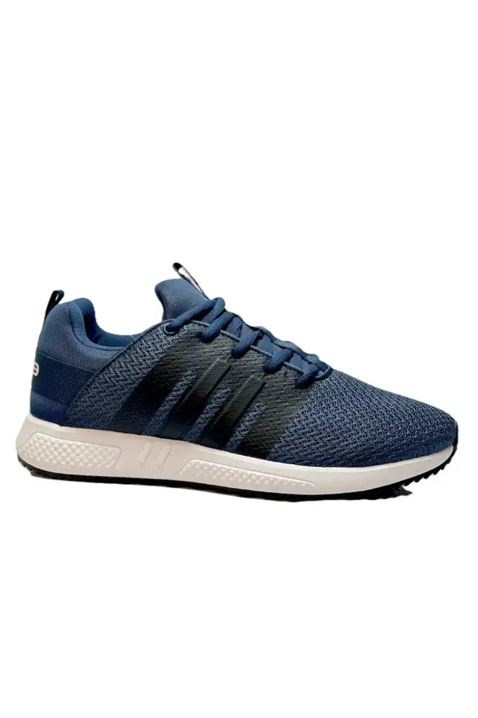 ERKE Cushioning Running Shoes Black/Blue For Men 0187-602