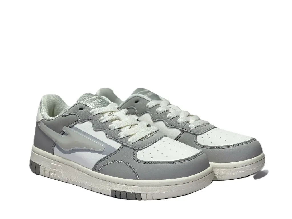 Erke White/Grey Skateboard Shoes  1103-001