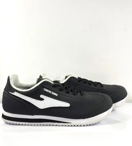 ERKE Waterproof Windproof Running Shoes Black White 2301