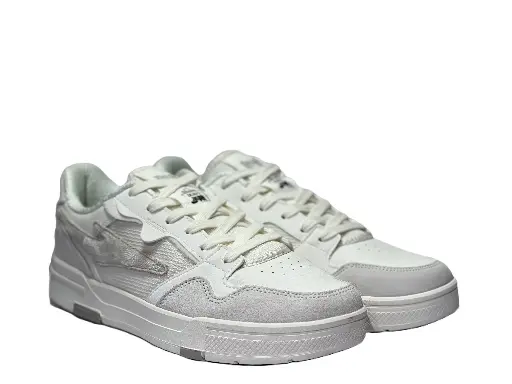 Erke Cream White/Light Grey Skateboard Shoes 1178