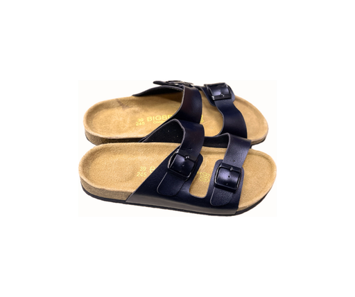 Big Brave 2 Stripe leather Sandal
