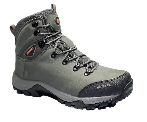 Humtto Waterproof Mountaineering Shoes Outdoor Mountain Trekking Hiking Safety Shoes Men Lace Up No slip Hiking Shoes No Ratings 220865A