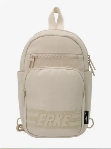 Erke Butter Khaki Shoulder Bag For Unisex 1248