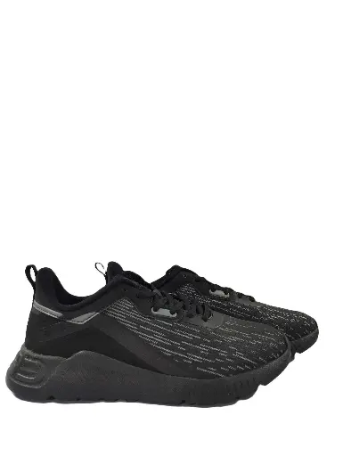 Erke Black Sports Jogging Shoes For Men 2301