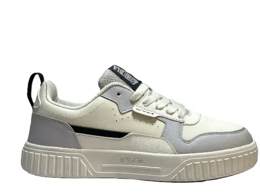 ERKE M. Skateboard Shoes White/L.Grey For men 1194