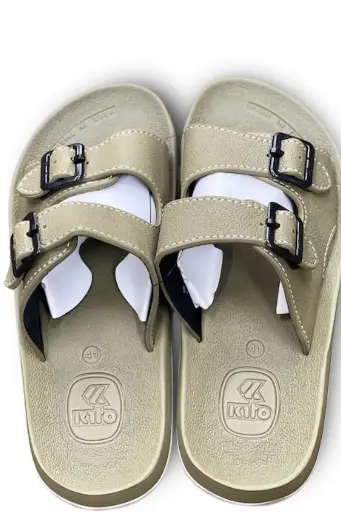 Kito Black Sandals For Men- Kito Kme730